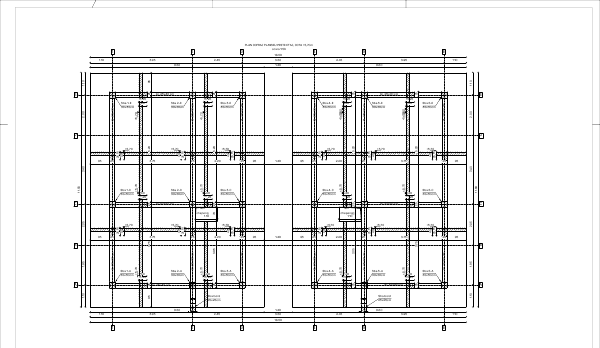 Previzualizare planșă R.14 — Cofraj planșeu peste etaj